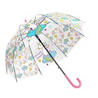 Зонт детский «Рожденный быть единорогом» цвета МИКС - фото 8405096