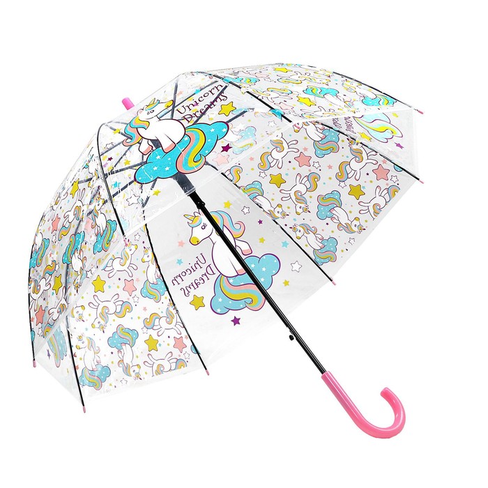 Зонт детский «Рожденный быть единорогом» цвета МИКС - фото 1905491888