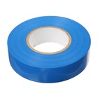 Изолента IEK, ПВХ, 19 мм х 20 м, 180 мкм, синяя - Фото 1