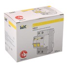 Дифференциальный автомат IEK, АД-12, 2п, 16 А, характеристика С, 30 мА, 4.5 кА, MAD10-2-016-   37425 - Фото 4