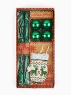 Подарочный набор «С Новым годом!»: в наборе 2 свечи, 4 шарика, ёлочная игрушка - Фото 3