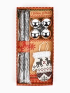 Подарочный набор «Удачного Нового года!», в наборе 2 свечи, 4 шарика, ёлочная игрушка - Фото 4