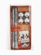 Подарочный набор «Удачного Нового года!», в наборе 2 свечи, 4 шарика, ёлочная игрушка - Фото 7