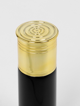 Термос, 500 мл, Пуля «Патрон», сохраняет тепло 12 ч, 25×6.5 см, чёрный