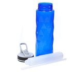 Бутылка для воды, 700 мл, Shapes, с поильником, 25 х 7 см, синяя - Фото 2