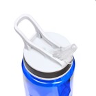 Бутылка для воды, 700 мл, Shapes, с поильником, 25 х 7 см, синяя - Фото 3