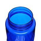 Бутылка для воды Shapes, 700 мл, с поильником, 25×7 см, синяя - Фото 4