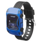 Часы наручные детские электронные, «Гоночная машинка», ремешок силикон, 22 см, синие - Фото 2