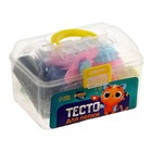 Тесто для лепки, 7 цветов, 190 грамм, 2 формочки, шприц, МИКС - Фото 5