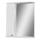 Зеркало шкаф для ванной комнаты «Айсберг. Волна 50», левый, 516×700 мм - Фото 1