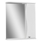 Зеркало шкаф для ванной комнаты «Айсберг. Волна 60», правый, 616×700 мм - Фото 1