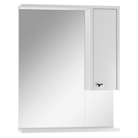 Зеркало шкаф для ванной комнаты Домино Лайт Блик 55, правый