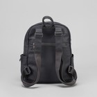 Рюкзак молодёжный, отдел на молнии, 5 наружных карманов, цвет серый - Фото 3