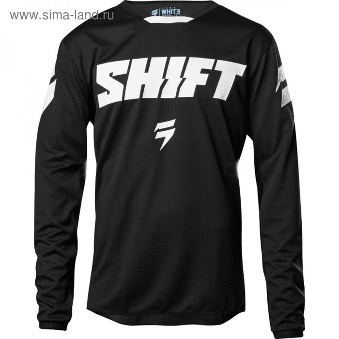 Джерси подростковая Shift White Ninety Seven Youth Jersey Black, M - Фото 1