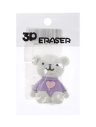 Ластик фигурный «Мишка», МИКС 127020