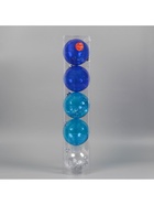 Ёлочные игрушки «Барбара», шары новогодние, d=15 см, набор 5 шт., МИКС 3259691 Ёлочные игрушки «Барбара», шары новогодние, d=15 см, набор 5 шт., МИКС 3259691