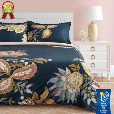 Постельное бельё «Этель», 2-сп., «Райская ночь», 175 × 215 см, 200 × 220 см, 50 × 70 (+3) см, 2 шт., хлопок 100 %