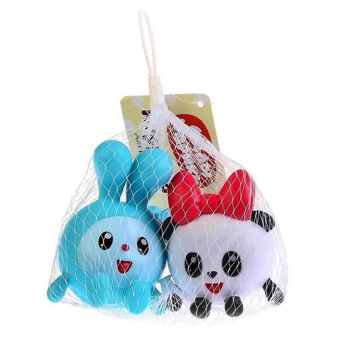 Набор игрушек для купания «Малышарики: Крошик и Панди» 43903