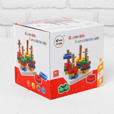 Пирамидка логическая «Замочки»