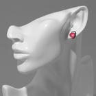 Серьги пусеты QF «Новогодние», 3 пары, снежинка и Дед Мороз, варежка, цветные - Фото 4