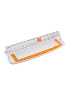 Роликовый резак для бумаги А4, до 3 листов, безопасное лезвие, длина реза 320 мм, в пакете, МИКС - Фото 3