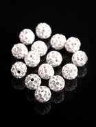 Бусины для творчества «Шамбала», 10 мм, набор 15 шт., белые - Фото 3