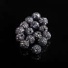 Бусины для творчества «Шамбала», 10 мм, набор 15 шт, цвет серый - Фото 2