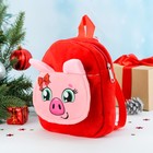 Рюкзак детский для подарков "Хрюша", 17 х 22 см - Фото 2