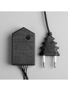 Гирлянда «Нить» 5 м, IP20, тёмная нить, 50 LED, свечение фиолетовое, 8 режимов, 220 В - фото 117840219 Гирлянда «Нить» 5 м, IP20, тёмная нить, 50 LED, свечение фиолетовое, 8 режимов, 220 В - фото 117840219