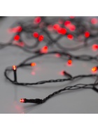 Гирлянда «Нить» 5 м, IP20, тёмная нить, 50 LED, 8 режимов, 220 В, свечение красное 3556770 - фото 319929056