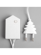 Гирлянда «Нить» 5 м, IP20, белая нить, 50 LED, свечение тёплое белое, 8 режимов, 220 В - Фото 8