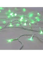Гирлянда «Нить» 5 м, IP20, белая нить, 50 LED, 8 режимов, 220 В, свечение зелёное 3556777 - фото 319929078
