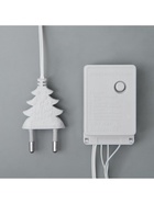 Гирлянда «Нить» 5 м, IP20, белая нить, 50 LED, 8 режимов, 220 В, свечение зелёное 3556777 - фото 319929079