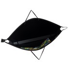 Папка для чертежей и рисунков А2, 650×480×50 мм, с ручками, пластиковая, молния сверху, Оникс, ПР 2-8, 0.9 мм, карман, «Чёрный» - Фото 4