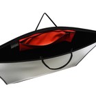 Папка для чертежей и рисунков А2, 650×480×50 мм, с ручками, пластиковая, молния сверху, Оникс, ПР 2-8, 0.9 мм, карман, «Чёрный» - Фото 6