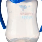 Бутылочка для кормления «Лучший ребёнок», классическое горло, приталенная, с ручками, 150 мл., от 0 мес., цвет синий - Фото 5