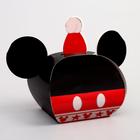 Подарочная коробка «С Новым Годом!», Микки Маус и его друзья, 11,5 х 11 х 9 см - Фото 1