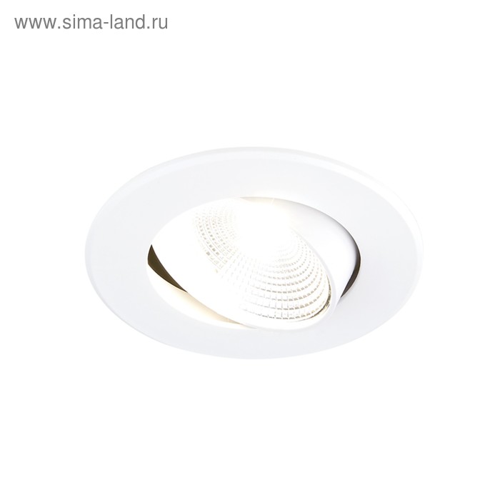 Светильник Ambrella light встраиваемый светодиодный, 4200K, 5Вт, цвет белый, d=85 мм - Фото 1