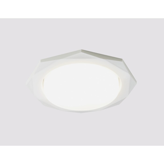 Светильник Ambrella light встраиваемый, GX53, цвет белый, d=85 мм - фото 1906941544