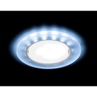 Светильник Ambrella light встраиваемый светодиодный, GX53, 3Вт, цвет хром, d=85 мм - фото 301094266