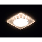 Светильник Ambrella light встраиваемый светодиодный, G5.3, 3Вт, цвет белый, d=85 мм - фото 4218588