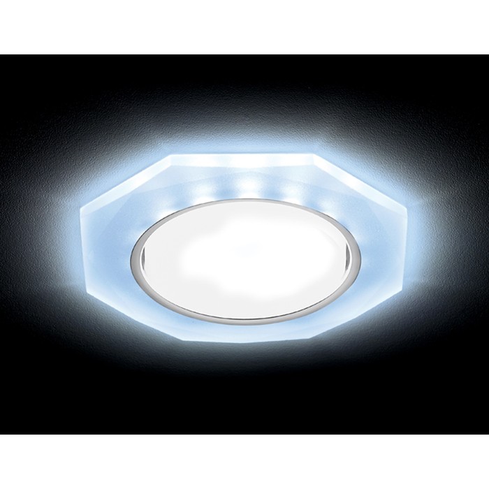 Светильник Ambrella light встраиваемый светодиодный, G5.3, 3Вт, цвет белый, d=85 мм - фото 1906941560