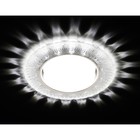 Светильник Ambrella light встраиваемый светодиодный, G5.3, 3Вт, цвет хром, d=90 мм - фото 4218594