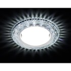 Светильник Ambrella light встраиваемый светодиодный, G5.3, 3Вт, цвет хром, d=85 мм - фото 4218596