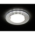 Светильник Ambrella light встраиваемый светодиодный, G5.3, 3Вт, цвет хром, d=85 мм - фото 4218598