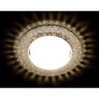 Светильник Ambrella light встраиваемый светодиодный, G5.3, 3Вт, цвет хром, d=85 мм - фото 4218602