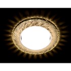 Светильник Ambrella light встраиваемый светодиодный, G5.3, 3Вт, цвет хром, d=85 мм - фото 4218604