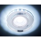Светильник Ambrella light встраиваемый светодиодный, G5.3, 3Вт, цвет хром, d=60 мм - фото 4218619