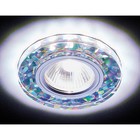 Светильник Ambrella light встраиваемый светодиодный, G5.3, 3Вт, цвет белый, серебро, d=60 мм - фото 4218631