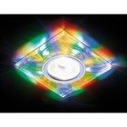 Светильник Ambrella light встраиваемый светодиодный, G5.3, 3Вт, цвет белый, хром, d=55 мм - фото 4218640